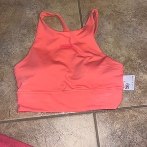 Coral/Pink Lululemon High-Neck Long like sports bra!!